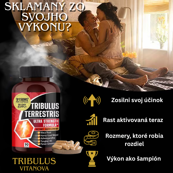 Tribulus Ultra – Energia a vitalita pre mužov